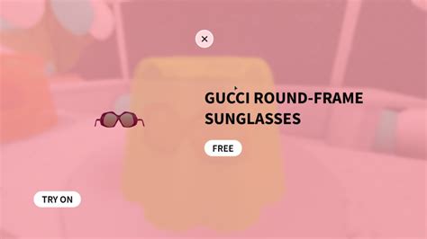 how to get the gucci round frame sunglasses roblox|Full Guide! [Roblox Event 2022!] How to get Gucci Oversized .